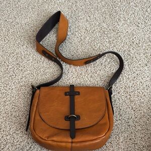Chiarugi Italian Leather Crossbody Bag